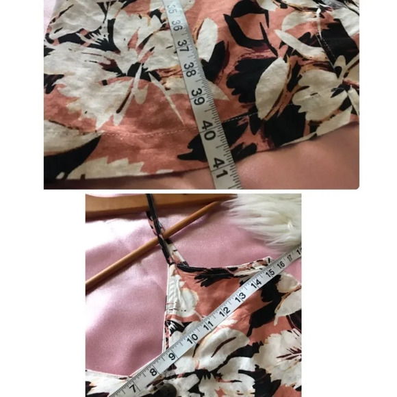 F21 tropical print buttonfront midi dress - Picture 8 of 8